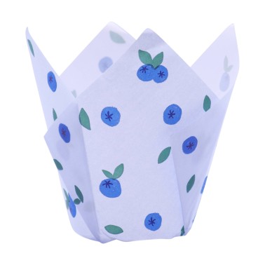 Blueberry tulip pirottini 24 pieces PME