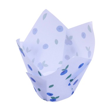 Blueberry tulip pirottini 24 pieces PME