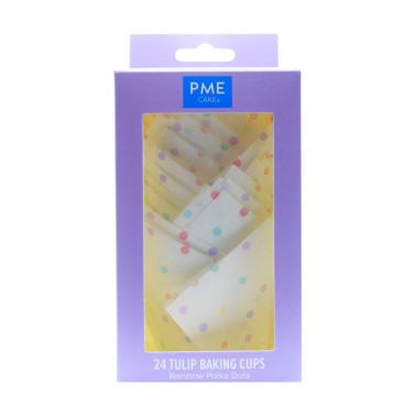 Barevné polka dot tulipen pirottini PME