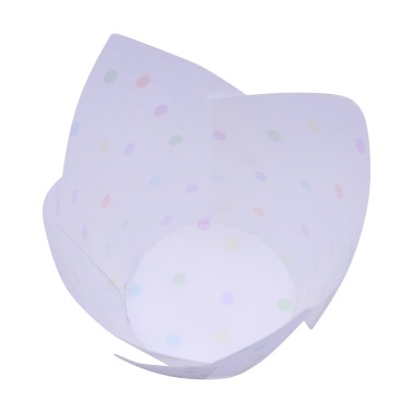 Colorful polka dot tulip pirottini PME