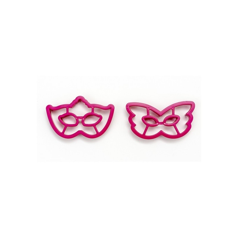 Set 2 tagliapasta maschera di carnevale Decora - Decora in vendita su Sugarmania.it