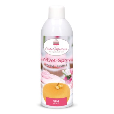 Spray Velvet effetto velluto oro 400 ml Cake Master