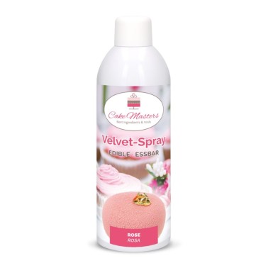 Spray Velvet effetto velluto rosa 400 ml Cake Master