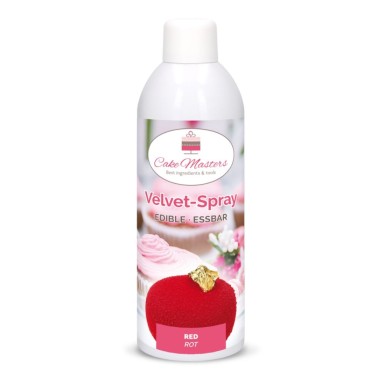 Spray Velvet effetto velluto rosso 400 ml Cake Master