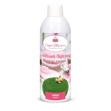 Spray Velvet effetto velluto verde 400 ml Cake Master