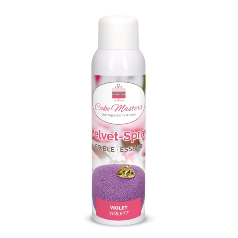 Spray Marrone effetto Velluto. Cocoa Velvet Butter. PME