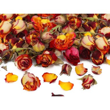 500g Petali di rosa essiccati naturali Fiore reale Petalo rosso