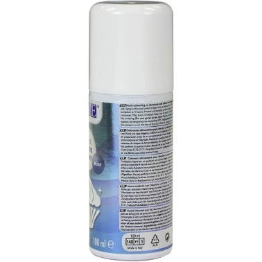 Spray alimentare azzurro metallizzato PME 100 ml