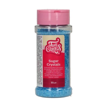 Cristalli di zucchero blu 80 g FunCakes