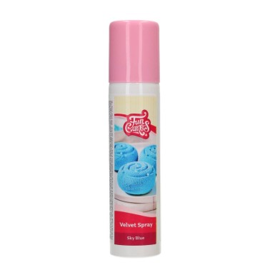 Spray Velvet effetto velluto rosso 100 ml FunCakes