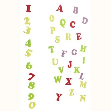 FMM Alphabet & Numbers ART DECO  - FMM sugarcraft in vendita su Sugarmania.it