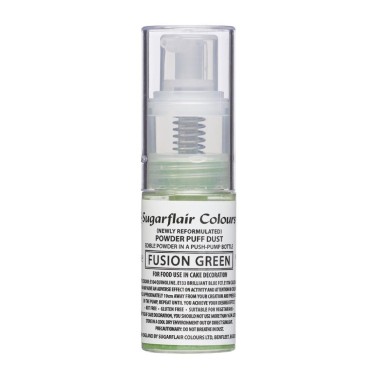 Spray polvere glitter verde fusion 10 g