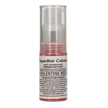 Spray polvere glitter rosso San Valentino 10 g