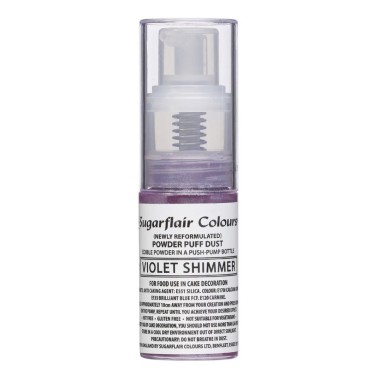 Spray polvere glitter viola brillante 10 g