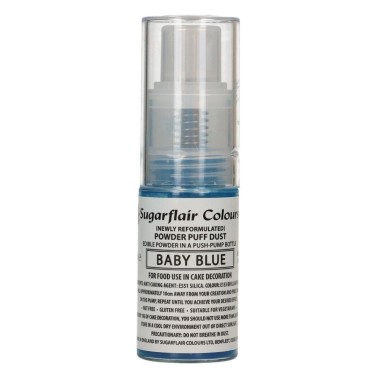 Spray polvere glitter celeste baby 10 g