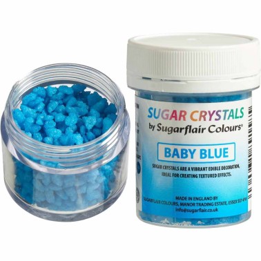 Cristalli di zucchero celeste baby 40 g Sugarflair