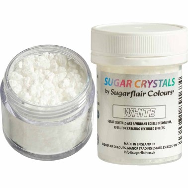 Cristalli di zucchero bianco 40 g Sugarflair
