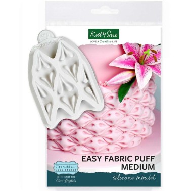  Mould silicone Easy Fabric Puff Katy Sue medium