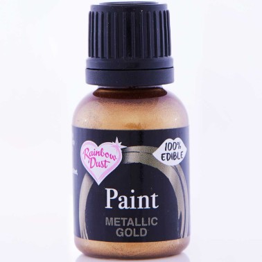 Food Paint Metallick Gold