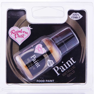 Food Paint Metallick Gold