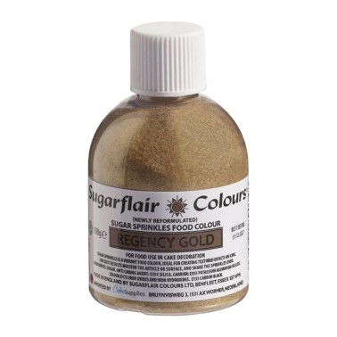Cukrový sypání Regency Gold 100 g Sugarflair