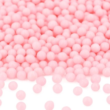 Perle di zucchero rosa morbide 60 g 