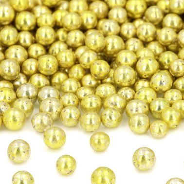 Perle di zucchero oro 7 mm 80 g 