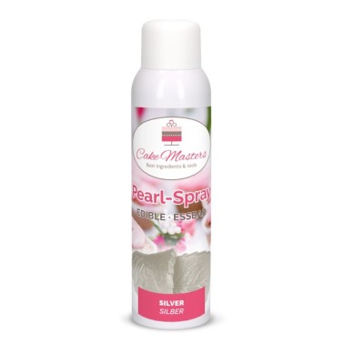 100ml pearly silver food spray