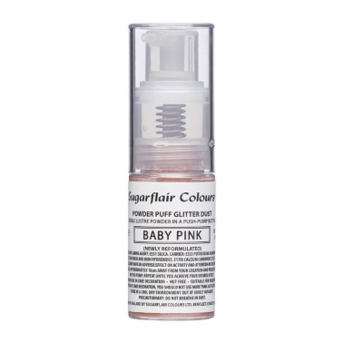 Spray polvere glitter rosa baby 10 g