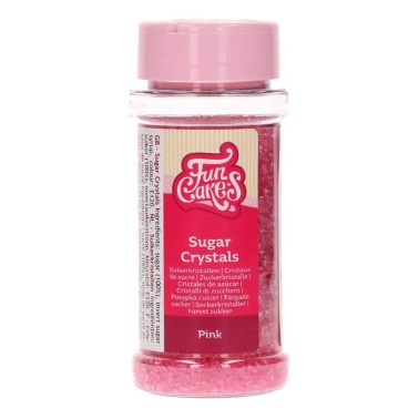 Cristalli di zucchero rosa 80 g FunCakes
