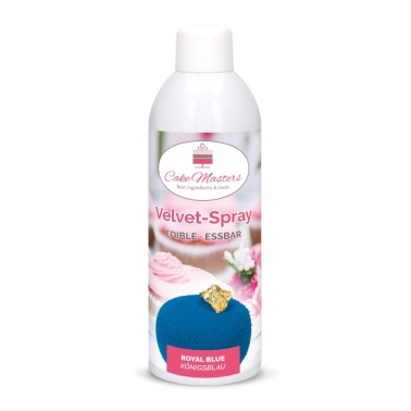 Spray Velvet effetto velluto blu 400 ml Cake Master