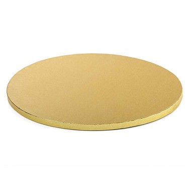 Cake board ORO TONDO 25 cm spessore 1,2 cm