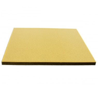 Cake board ORO QUADRATO  30 cm spessore 1,2 cm