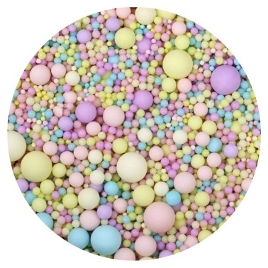 Sprinkles di zucchero mix pastello 1 kg