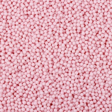 Perline di zucchero rosa pastello 4 mm 1 kg