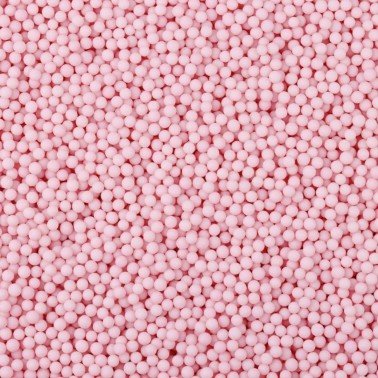 Perles de sucre rose pastel 4 mm 1 kg
