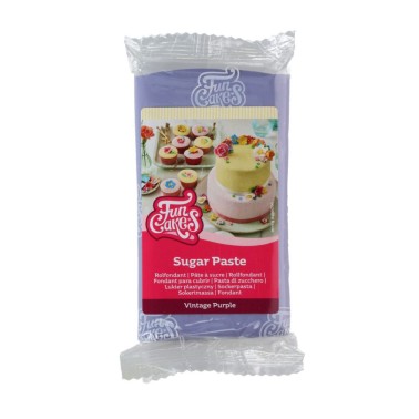 Pasta di zucchero FunCakes Vintage Purple 250g