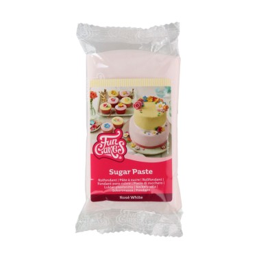 Zuckerpaste Funkakes Rose White 250g
