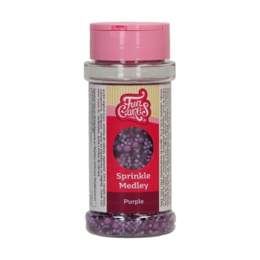 Sprinkle medley Purple 70 g FunCakes