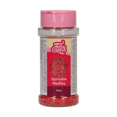 Sprinkle medley Red 70 g FunCakes