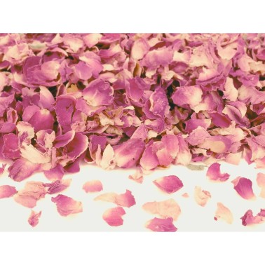 Petali di rosa viola chiaro essiccati commestibili 8g
