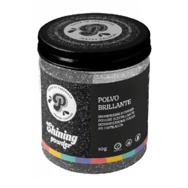 Colorante edibile brillante in polvere nero 10g