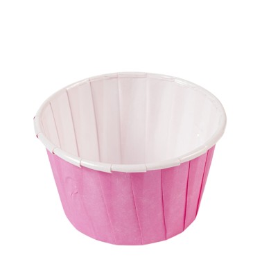 Cupcake pirottini and rigid pink muffins 50 pieces