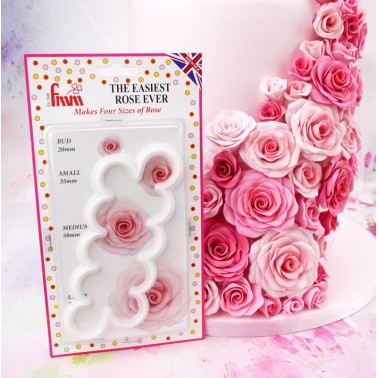 Cutter rose veloce FMM  - FMM sugarcraft in vendita su Sugarmania.it