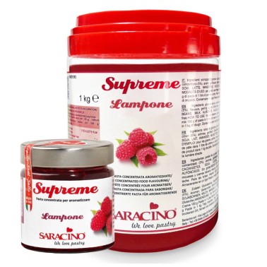 Pasta aromatizzante Lampone Le Supreme Saracino 1 kg