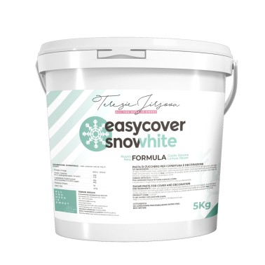 Pasta di zucchero Easy Cover Snow White 5kg Nuova formula