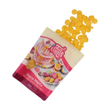 Deco melts taste mango funcakes 250 g orange