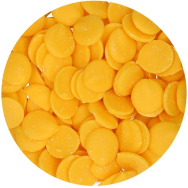 Deco melts taste mango funcakes 250 g orange