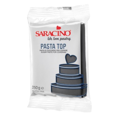 Top sugar paste Saracino Black 250g