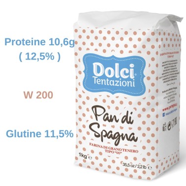 Jemné pšeničné mouky pro houba dort 1kg